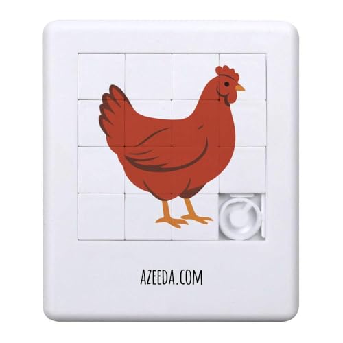 Azeeda 'Stehendes Huhn' Schiebepuzzle (PZ00038207) von Azeeda