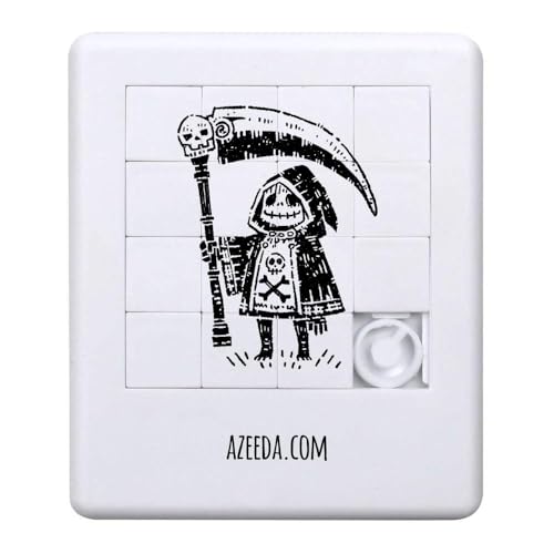 Azeeda 'Süßer Sensenmann' Schiebepuzzle (PZ00036569) von Azeeda