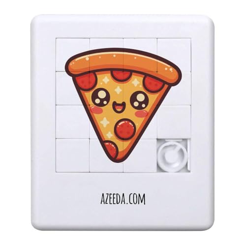 Azeeda 'Süßes Pizzastück' Schiebepuzzle (PZ00037441) von Azeeda