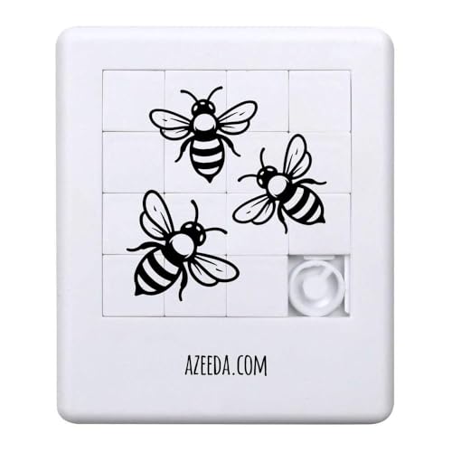 Azeeda 'Trio der Bienen' Schiebepuzzle (PZ00038239) von Azeeda