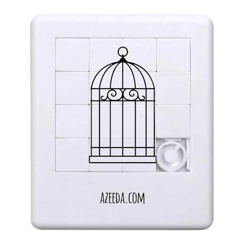 Azeeda 'Vogelkäfig' Schiebepuzzle (PZ00036560) von Azeeda