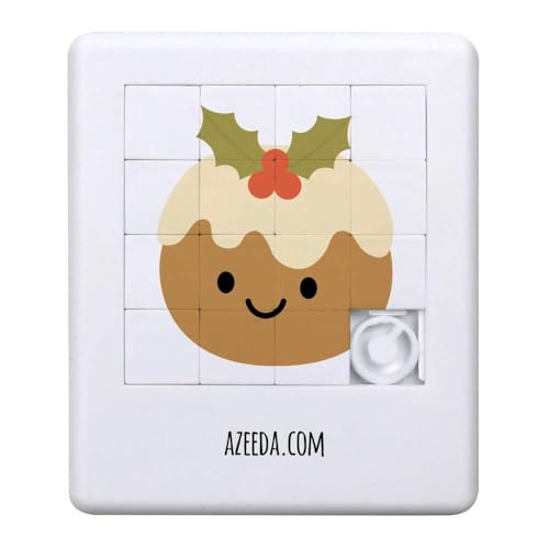 Azeeda 'Weihnachtspudding' Schiebepuzzle (PZ00037752) von Azeeda