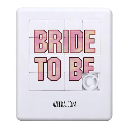Azeeda 'Zukünftige Braut in Pink' Schiebepuzzle (PZ00038450) von Azeeda