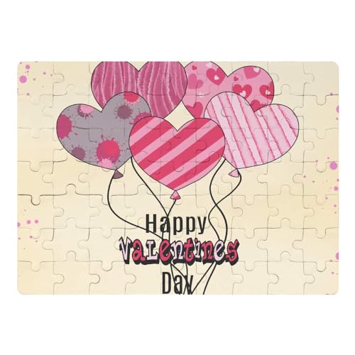 Magnetisches Puzzle "Happy Valentines Day", A5, (JI00000148) von Azeeda