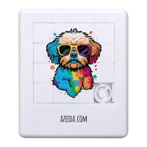Schiebepuzzle Cool Puppy (PZ00026992) von Azeeda
