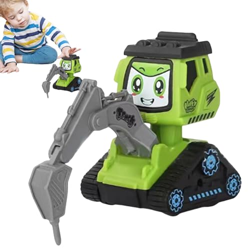 Aznever Minibagger, Baggerspielzeug - Baufahrzeuge - Kleine Baufahrzeuge, Mini-BAU-LKW-Spielzeug, Bagger-Spielzeug für Kinder, Outdoor-Geschenke für Kinder und Kleinkinder von Aznever