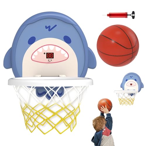 Badewannen-Basketballkorb, Basketballkorb-Badespielzeug,Saugnapf-Basketballkorb-Spielzeug - Badewannenspielzeug in leuchtenden Farben für Ostern, Kindertag, Geburtstag und Weihnachten von Aznever