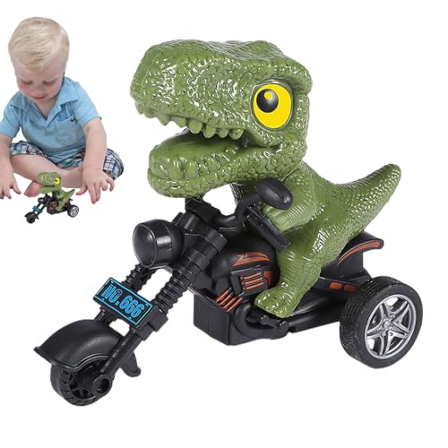 Dinosaurier-Spielzeugautos, Reibungsbetriebenes Spielzeugmotorrad | Reibungsbetriebene Autos | Niedliche Neuheit, langlebig, einzigartig, cool, Dinosaurier-Spielzeugautos, Geburtstagsgeschenke Aznever von Aznever