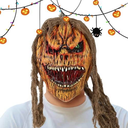 Horror Maskenkostüm - Unheimliches Verkleidungskostüm Für Halloween & Horror Cosplay | Gruselige Verkleidung Für Karneval Halloween Festlichkeiten Rollenspiel Veranstaltungen Horror Maskenkostüm - Unheimliches Verkleidungskostüm Für Halloween & Horror Cosplay | Gruselige Verkleidung Für Karneval Halloween Festlichkeiten Rollenspiel Veranstaltungen von Aznever