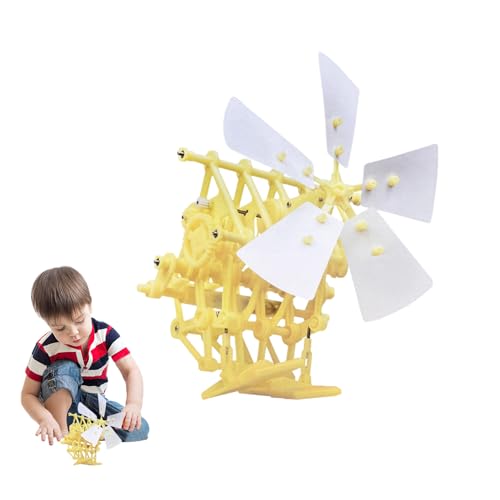 Aznever Mini-Strandbeest-Modellbausatz - DIY-Montage-Walker-Lernspielzeug-Set - Windbewegungsmaschine, Spielzeug, mechanisches Biest für Kinder, Jungen, Teenager, Erwachsene von Aznever