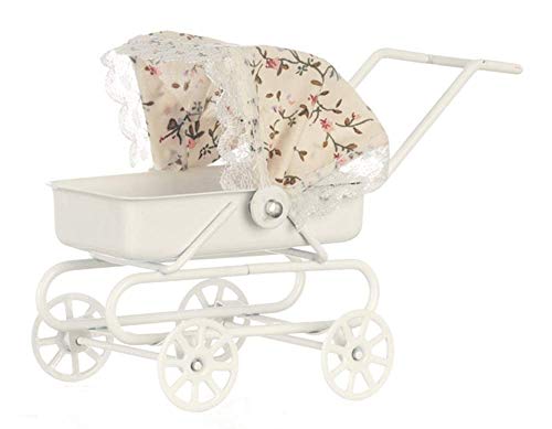 Dollhouse Miniature 1:12 Scale Baby Carriage with Tilt TOP #S8523 by Aztec Imports, Inc. Dollhouse Miniature 1:12 Scale Baby Carriage with Tilt TOP #S8523 by Aztec Imports, Inc. von Aztec Imports, Inc.