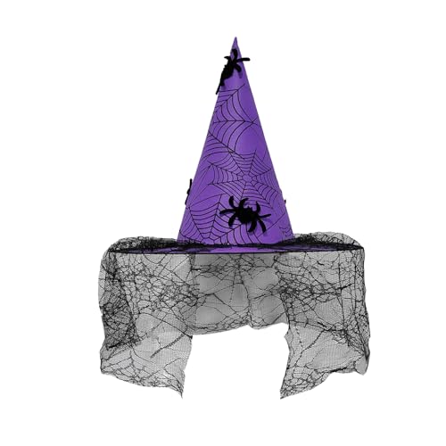 Azxcvbnm Halloween Hexenhut Für Cosplay Fransen Spitze Wizard Erwachsener Unisex Witch Kostüm Spitze Festival Holiday Azxcvbnm Halloween Hexenhut Für Cosplay Fransen Spitze Wizard Erwachsener Unisex Witch Kostüm Spitze Festival Holiday von Azxcvbnm