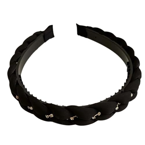 Azxcvbnm Prinzessin Kopfstückhaar Reifen Strasshaarstyling Für Proms Stirnbänder Stresssteine ​​elegantes Haarband Für Karnevale von Azxcvbnm