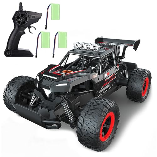 Azyvum Ferngesteuertes Auto Offroad für Junge draußen 1:16 Maßstab RC Buggy 2,4GHz Funkfernsteuerung Rennwagen Crawler Truck Geländewagen RC Auto Car Spielzeug mit 3-Akku 70 Minuten Azyvum Ferngesteuertes Auto Offroad für Junge draußen 1:16 Maßstab RC Buggy 2,4GHz Funkfernsteuerung Rennwagen Crawler Truck Geländewagen RC Auto Car Spielzeug mit 3-Akku 70 Minuten von Azyvum