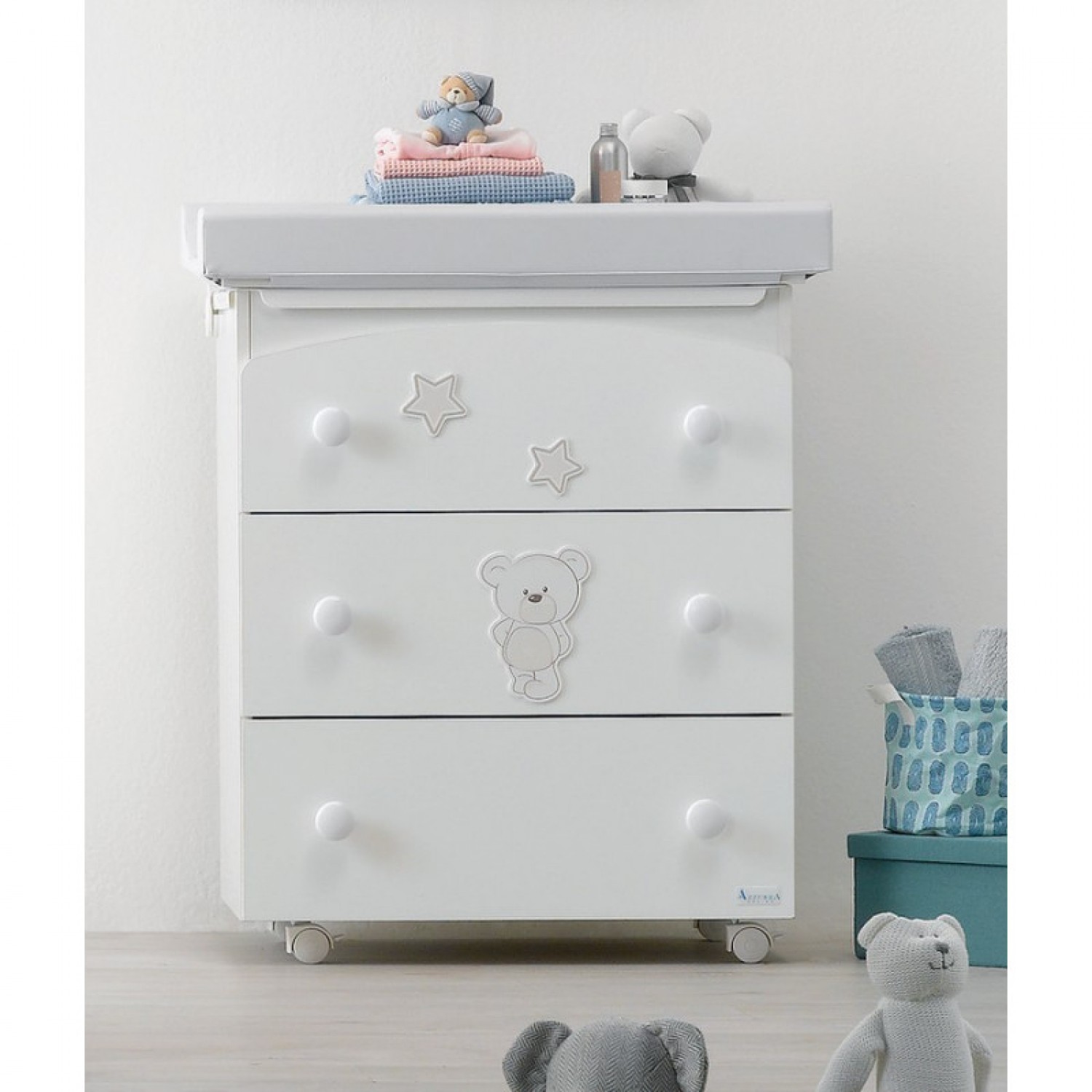 Azzurra Design White Contact Art Kommode Azzurra Design White Contact Art Kommode von Azzurra Design