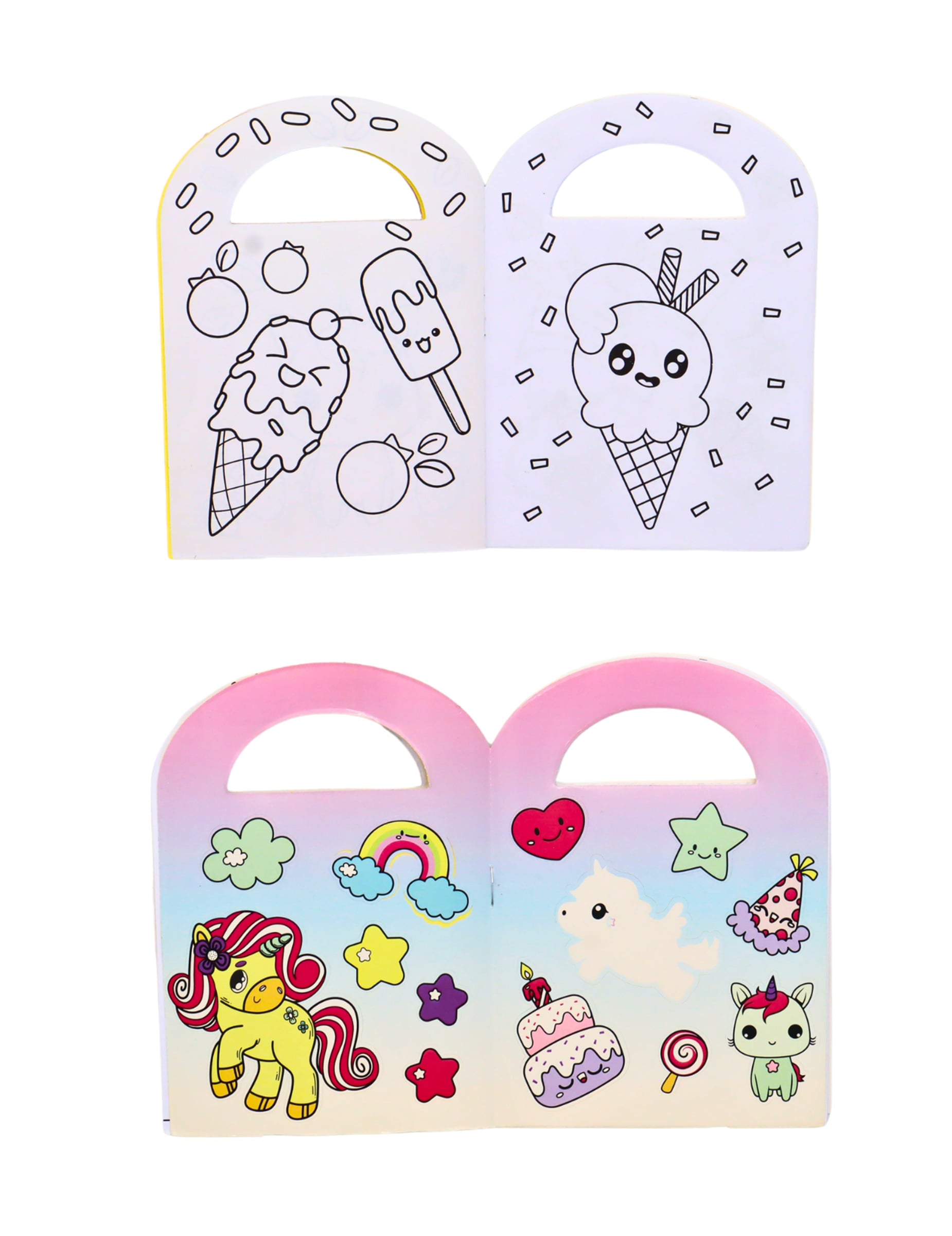 Einhorn-Malbuch Set mit Stickern Einhorn-Malbuch Set mit Stickern von B+G International