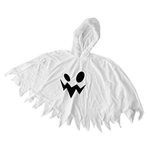 B Baosity Scherzt Halloween Mantelkostümkind Elfkap Halloween Cosplay des Kinderweißen von B Baosity