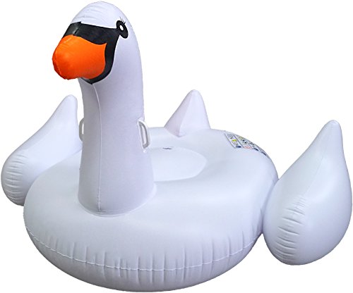 Best Sporting aufblasbares XXL Schwimmtier Schwan - weiß Best Sporting aufblasbares XXL Schwimmtier Schwan - weiß von BEST SPORTING