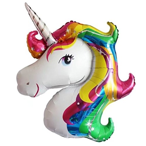 ballonfritz® Einhorn Unicorn Ballon - XXL Regenbogen Riesenballon 90x70x20cm als Geburtstagsgeschenk, Party-Deko oder Überraschung für die Freundin ballonfritz® Einhorn Unicorn Ballon - XXL Regenbogen Riesenballon 90x70x20cm als Geburtstagsgeschenk, Party-Deko oder Überraschung für die Freundin von ballonfritz