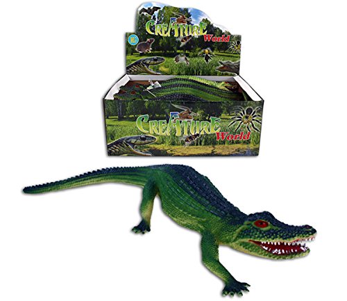B&G Toys 1 x Krokodil aus Kunststoff mit Stimme ca. 35 cm von B&G Toys