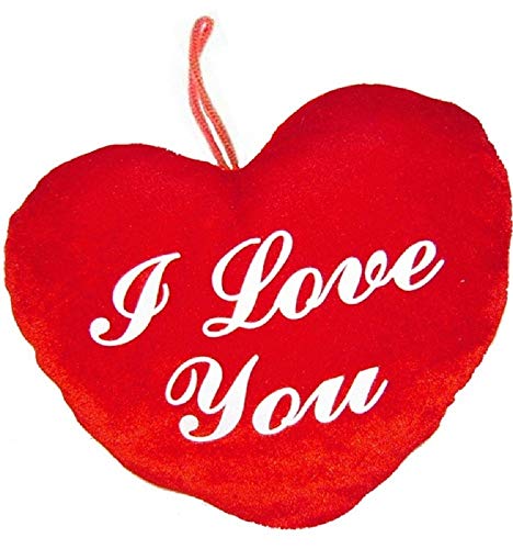 bg PLÜSCHES Herz ICH Liebe Dich 14 x 12 cm Liebe DOUDOU, UM ZU SUSPENDEN von B&G