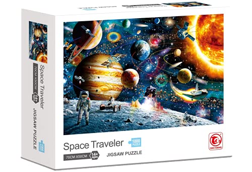 BP 88316 Weltraumreisende 1000 Teile Viajeros del Espacio Puzzle, Für Jugendliche/Erwachsene, único von B&P
