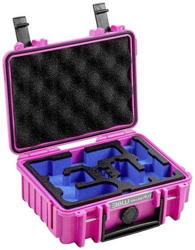 B & W International Outdoor Koffer Typ 500 2.3l (B x H x T) 230 x 180 x 90mm Pink PP.23.PI.Pocket3 von B & W International