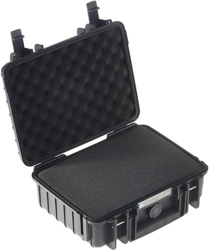 B & W International Outdoor Koffer outdoor.cases Typ 1000 4.1l (B x H x T) 270 x 215 x 105mm Schwarz von B & W International