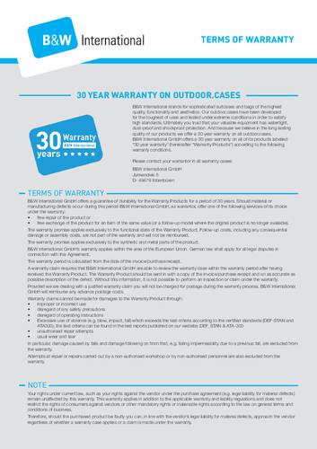 B & W International Outdoor Koffer outdoor.cases Typ 6500 51l Schwarz 6500/B/SI von B & W International