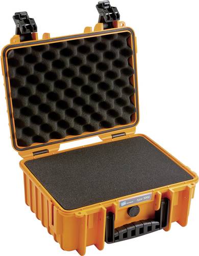 B & W International Outdoor Koffer outdoor.cases Typ 3000 32.6l (B x H x T) 365 x 295 x 170mm Orange von B & W International
