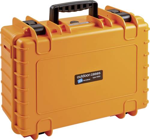 B & W International Outdoor Koffer outdoor.cases Typ 5000 22.2l (B x H x T) 470 x 365 x 190mm Orange von B & W International