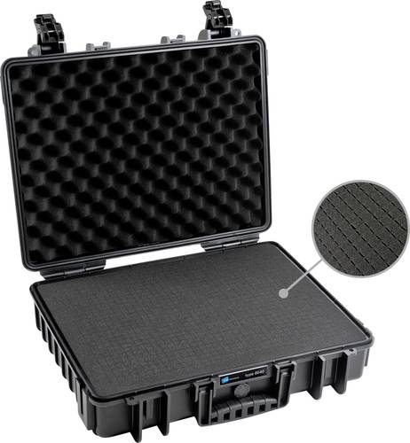 B & W International Outdoor Koffer outdoor.cases Typ 6000 21l (B x H x T) 512 x 420 x 148mm Schwarz von B & W International