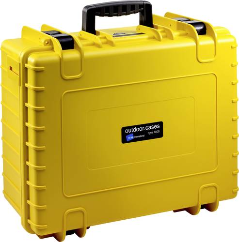 B & W International Outdoor Koffer outdoor.cases Typ 6000 32.6l (B x H x T) 510 x 420 x 215mm Gelb 6 von B & W International