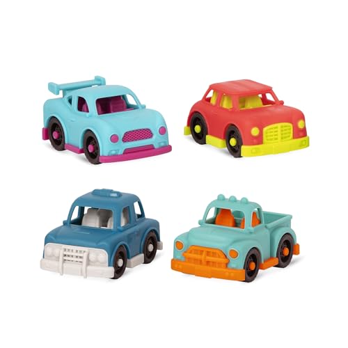 B. Toys Happy Cruisers-Mini Auto Set 1 mit Rennwagen, Polizeiauto, Pick-up Truck, Kombilimousine, geeignet für Kinder ab 12 Monaten B. Toys Happy Cruisers-Mini Auto Set 1 mit Rennwagen, Polizeiauto, Pick-up Truck, Kombilimousine, geeignet für Kinder ab 12 Monaten von B.
