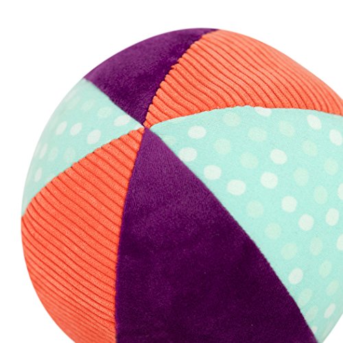 B. toys Babyspielzeug Weicher Ball aus Stoff mit Glockengeräusch, Motorikspielzeug – Activity Spiel Baby Spielzeug ab 0 Monate B. toys Babyspielzeug Weicher Ball aus Stoff mit Glockengeräusch, Motorikspielzeug – Activity Spiel Baby Spielzeug ab 0 Monate von B.