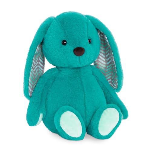 B. toys Kuscheltier Hase – Superweich mit langen Ohren – Plüschtier türkis, Baby und Kinder Spielzeug für Mädchen und Jungen ab 0 Monate von B.