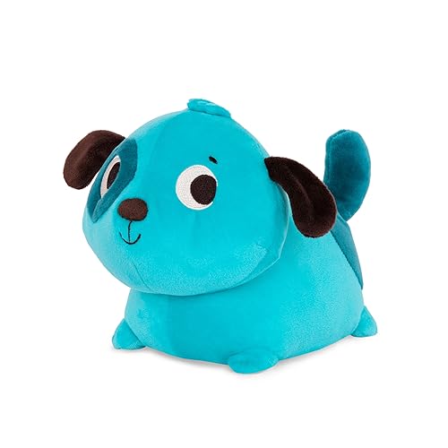 B. toys Krabbelspielzeug Baby, Krabbelhilfe Kuscheltier Hund mit Geräuschen, Krabbel mit mir – Bellendes Plüschtier Spielzeug für Kinder ab 6 Monaten von B.