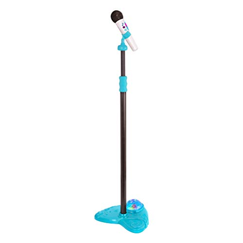 B. toys – Spielzeugmikrofon mit Ständer und Diskolicht – Mikrofon mit Bluetooth für Smartphone Verbindung für Kinder ab 3 Jahren (3 Teile) von B. toys