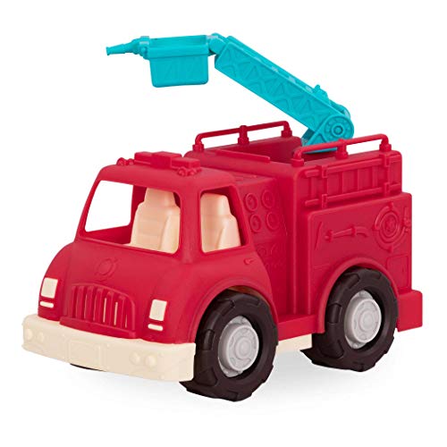 B. Toys by Battat 44882 Feuerwehr B. Happy Cruisers Feuerwehrfahrzeug, Mehrfarbig von Battat