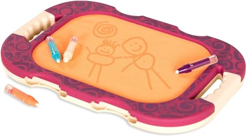 B. toys Maltafel Zaubertafel Wasser Doodle – Tragbares Kinder Malbrett zum Malen und Schreiben mit 4 Wasserstiften – Spielzeug ab 18 Monaten (5 Teile) von B.