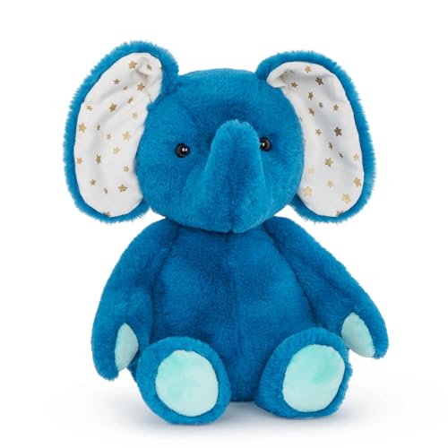 B. Softies Kuscheltier Elefant – Superweich und groß – Plüschtier blau, Baby und Kinder Spielzeug für Mädchen und Jungen ab 0 Monate von B. toys