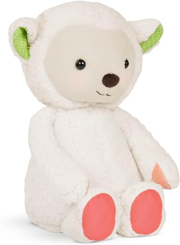 B. Softies Kuscheltier Lamm – Superweich und groß – Plüschtier Baby Schaf weiß, Baby und Kinder Spielzeug für Mädchen und Jungen ab 0 Monate von B.
