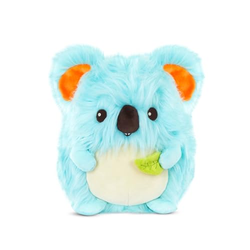 B. toys Kuscheltier Koala – Superweich mit langem Zottelfell – Plüschtier hellblau, Baby und Kinder Spielzeug für Mädchen und Jungen ab 0 Monate von B. toys