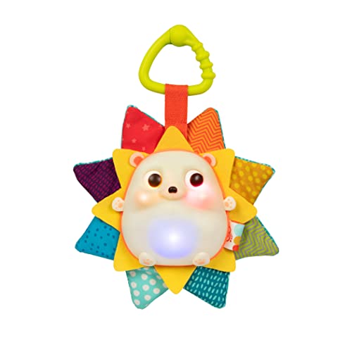 B. BX2269Z Toys Babyspielzeug mit Buntem Farbwechsel Licht und Musik mit Beißring – Igel Baby Spielzeug ab 0 Monaten mit Beißspielzeug Mustern von B.