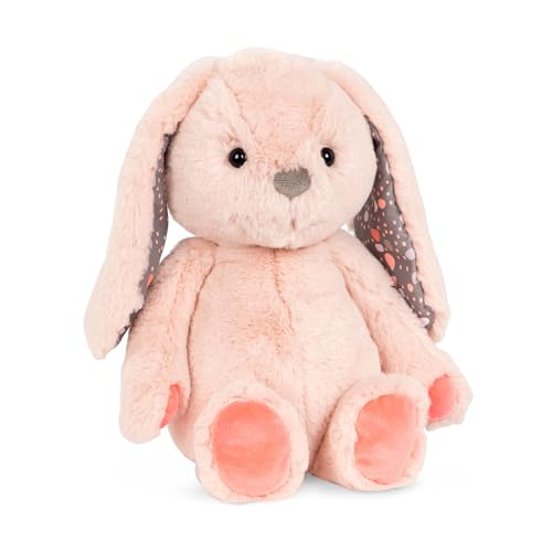 B. toys Kuscheltier Hase – Superweich mit langen Ohren – Plüschtier pfirsichfarben, Baby und Kinder Spielzeug für Mädchen und Jungen ab 0 Monate von B.