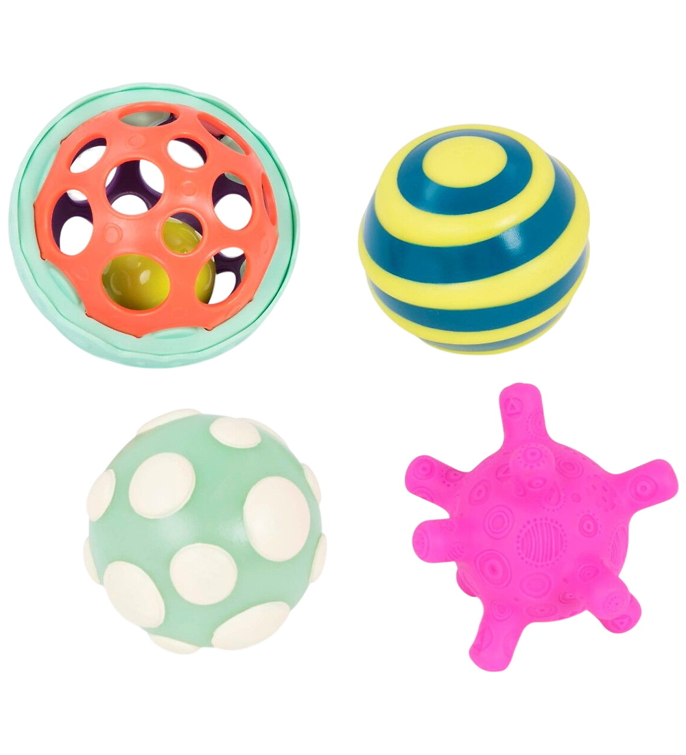 B. toys Bälle - 4 st. - Ball-a-Baloos - Fluoreszierend - B. toys - One Size - Bälle B. toys Bälle - 4 st. - Ball-a-Baloos - Fluoreszierend - B. toys - One Size - Bälle von B. toys