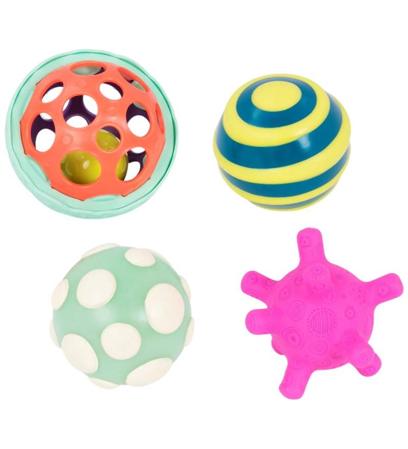 B. toys Bälle - 4 st. - Ball-a-Baloos - Fluoreszierend - B. toys - One Size - Bälle B. toys Bälle - 4 st. - Ball-a-Baloos - Fluoreszierend - B. toys - One Size - Bälle von B. toys