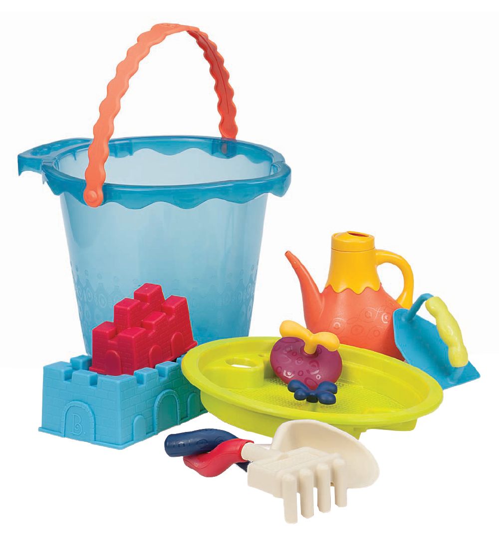 B. toys Eimerset - Shore Thing - 23, 5 cm - Blau - B. toys - One Size - Sandspielzeug B. toys Eimerset - Shore Thing - 23, 5 cm - Blau - B. toys - One Size - Sandspielzeug von B. toys