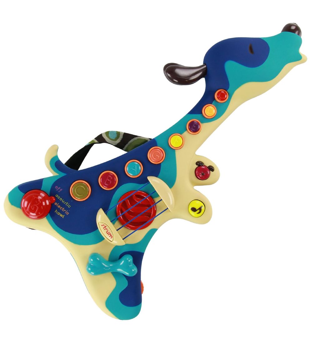 B. toys Guitar m. Ton - Woofer - Blau - B. toys - One Size - Musikinstrumente B. toys Guitar m. Ton - Woofer - Blau - B. toys - One Size - Musikinstrumente von B. toys