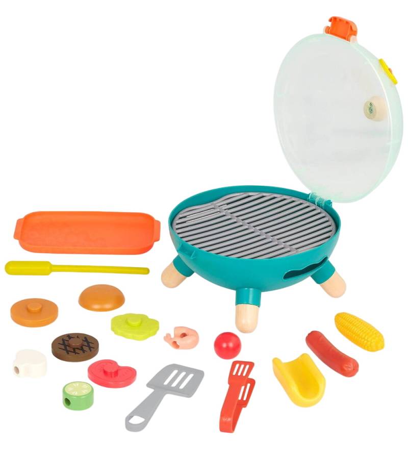 B. toys Kugelgrill - 18 Teile - Mini Chef - BBQ Grill - B. toys - One Size - Spiellebensmittel B. toys Kugelgrill - 18 Teile - Mini Chef - BBQ Grill - B. toys - One Size - Spiellebensmittel von B. toys